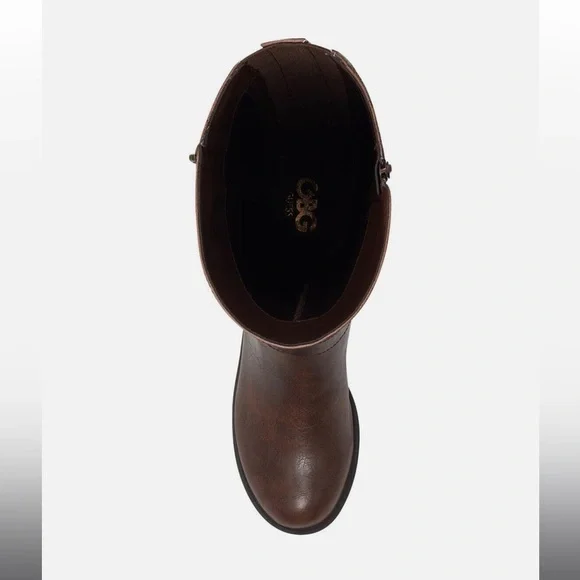 Hillie Zip up knee high boot - Picture 3 of 5